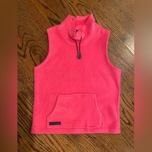 Women’s Ralph Lauren pink fleece vest size small